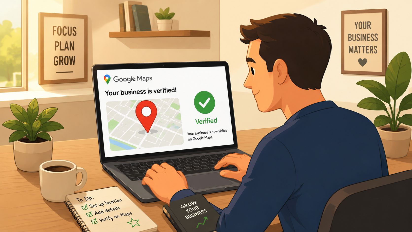 Screenshot from https://business.google.com/setup