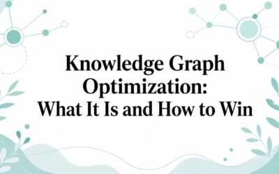 Knowledge Graph Optimization: What It Is and How to Win