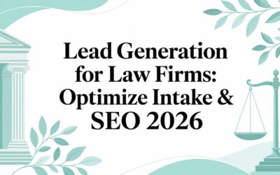 Lead Generation for Law Firms: Optimize Intake & SEO 2026