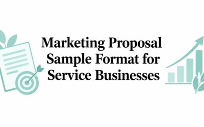 Marketing Proposal Sample Format for Service Businesses