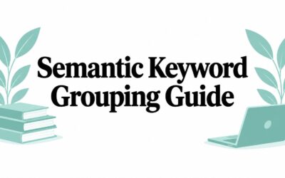 Semantic Keyword Grouping Guide