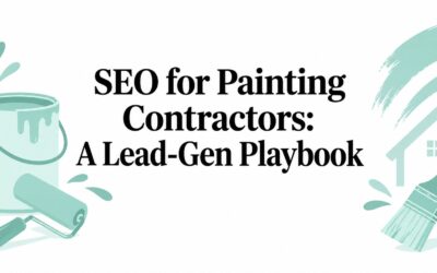 SEO for Painting Contractors: A Lead-Gen Playbook