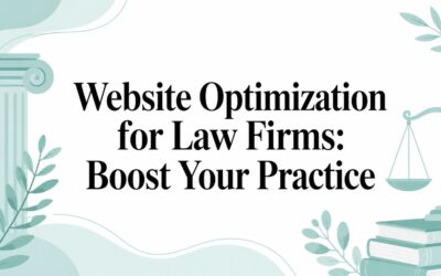 Website Optimization for Law Firms: Boost Your Practice